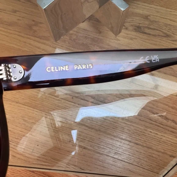 Celine Tortoiseshell Sunglasses - Picture 3 of 9